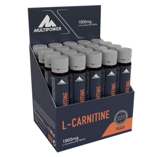 Skystasis L-karnitinas 20x25 ml (100% ™Carnipure) - Persikas Multipower paveikslėlis