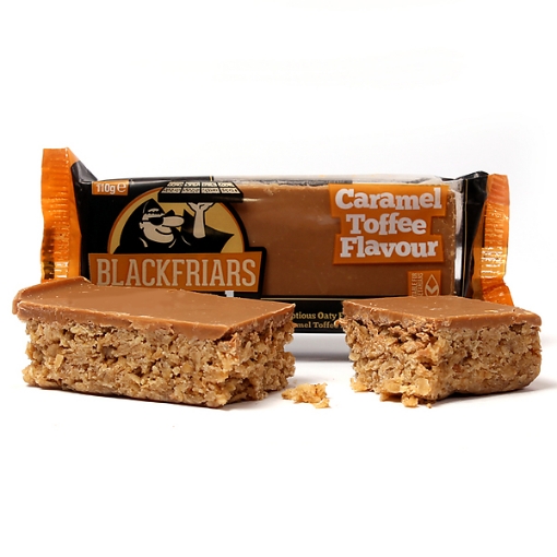 Energetinė plakandė FlapJack - 110g Karamelinis Toffee paveikslėlis