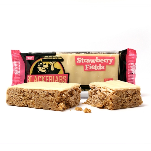 Energetinė plakandė FlapJack - 110g Braškių laukai paveikslėlis