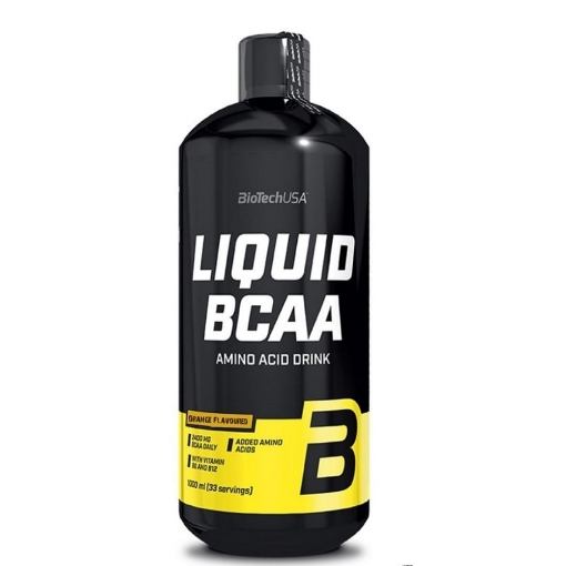 Skystas BCAA 1000 ml - Apelsinas BioTech paveikslėlis