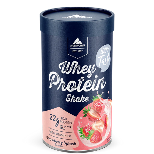 Kazeinas Protein Shake 420g - Braškės Multipower paveikslėlis