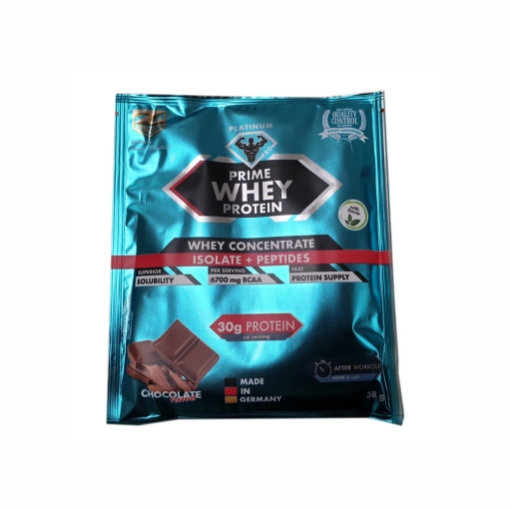 Prime Whey Protein 38g - Šokoladas paveikslėlis