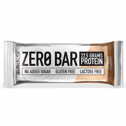 Zero Bar 50g - Cappuccino BioTech paveikslėlis