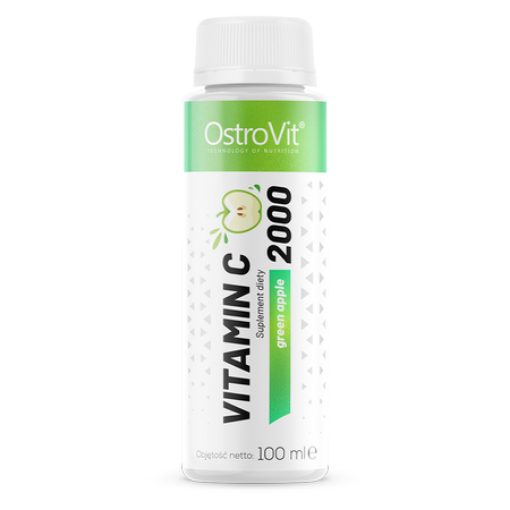 OstroVit Vitaminas C 2000 Shot 100 ml - Žalia obuolys paveikslėlis