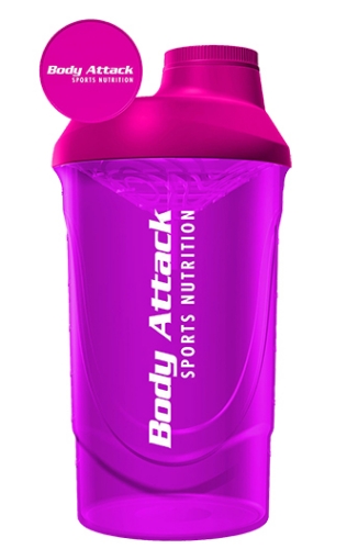 ROŽINIS SHAKERIS 600 ML BODY ATTACK paveikslėlis