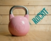 Rožinis Kettlebell 8 kg - ROCKIT paveikslėlis