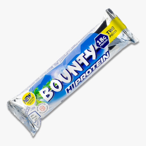 Bounty High Protein Batonėlis 52g - Kokosas paveikslėlis