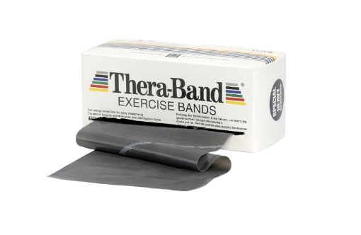 THERA-BAND® elastingoji juosta - Juoda paveikslėlis