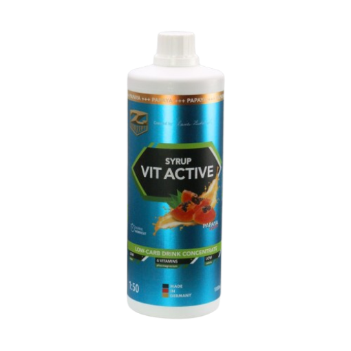 VITACTIVE SIROP + L-KARNITINAS - 1000ML MELIONINĖ paveikslėlis