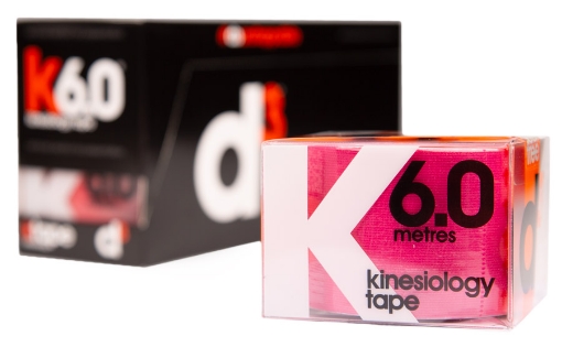 K6.0 Kinezio Juosta Rožinė 5 cm x 6 m - d3Tape paveikslėlis