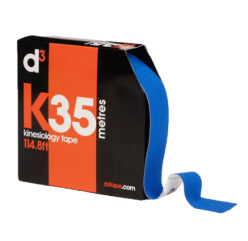 K6.0 Kinezio Juosta Karališka Mėlyna 5 cm x 35 m - d3Tape paveikslėlis